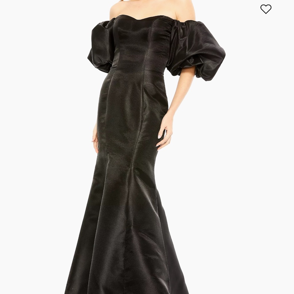 Elegant Black Off-Shoulder Dress